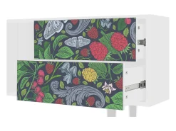 Sale Mueble de TV - 170х69х48 cm - T1 - Summer Berries, Branco Bege