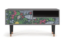 Mueble de TV - 115х59х48 cm - T3 - Summer Berries, Cinza^ Móvel De Tv