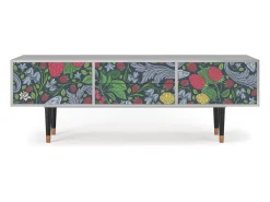 Móvel De Tv* Mueble de TV - 170х59х48 cm - T4 - Summer Berries, Cinza Cinzento