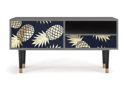 Outlet Mueble de TV - 115х59х48 cm - T3 - Sunny Pineaple, Areia Bege