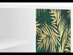 Mueble de TV - 170х69х48 cm - T2 - Sunny Palm Tree, Branco^ Móvel De Tv