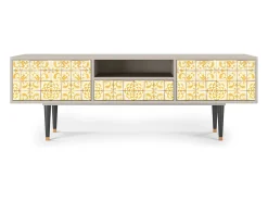 Móvel De Tv| Mueble de TV - 170х59х41 cm - T6 - Sunshiny Tile, Areia Bege