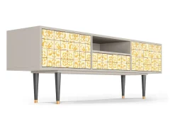 Móvel De Tv| Mueble de TV - 170х59х41 cm - T6 - Sunshiny Tile, Areia Bege