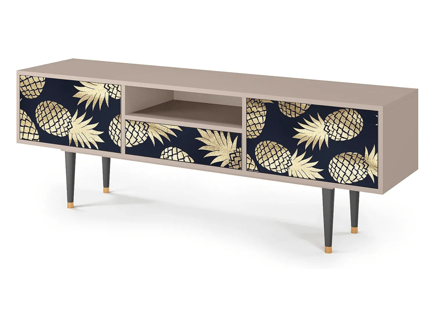 Mueble de TV - 170х59х41 cm - T6 - Sunny Pineaple, Latte^ Móvel De Tv