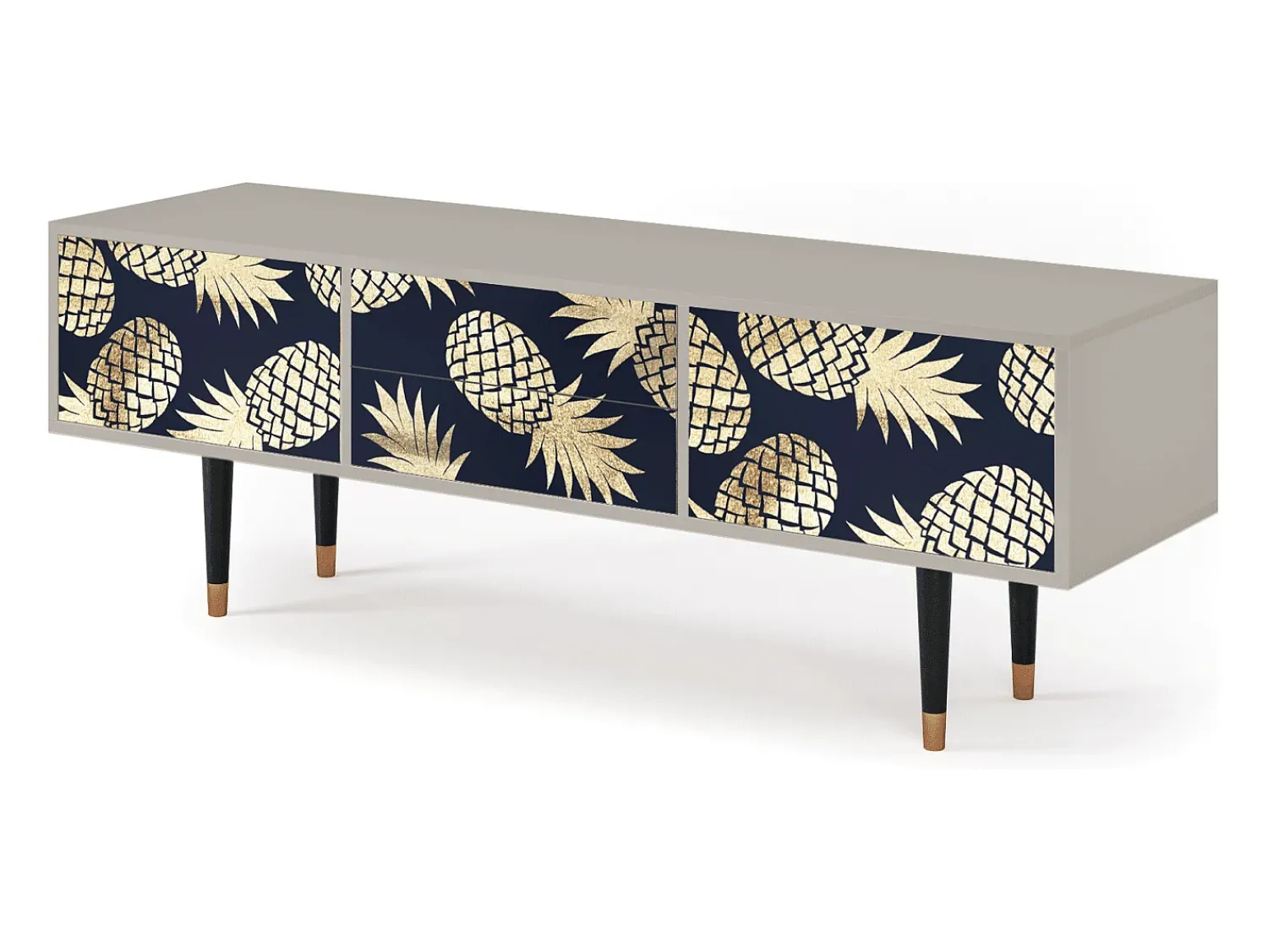 Mueble de TV - 170х59х48 cm - T4 - Sunny Pineaple, Areia^ Móvel De Tv
