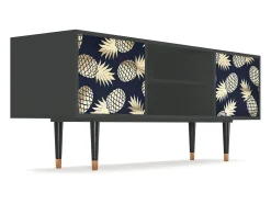 Móvel De Tv* Mueble de TV - 170х69х48 cm - T2 - Sunny Pineaple, Antracite Cinza antracite
