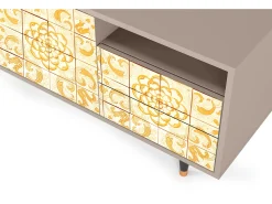 Mueble de TV - 125х56х41 cm - T7 - Sunshiny Tile, Latte^ Móvel De Tv