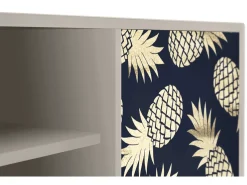 Móvel De Tv| Mueble de TV - 170х69х48 cm - T2 - Sunny Pineaple, Areia Bege