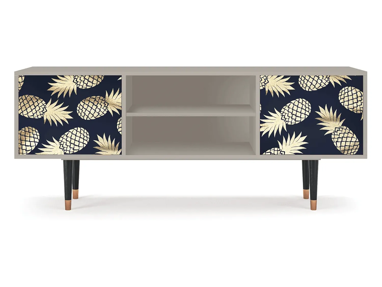 Móvel De Tv| Mueble de TV - 170х69х48 cm - T2 - Sunny Pineaple, Areia Bege