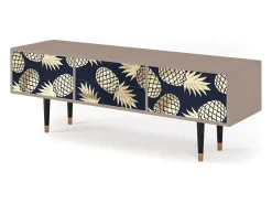 Best Mueble de TV - 170х59х48 cm - T4 - Sunny Pineaple, Latte Bege