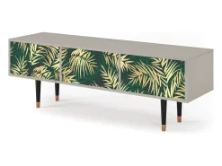 Móvel De Tv| Mueble de TV - 170х59х48 cm - T4 - Sunny Palm Tree, Areia Bege