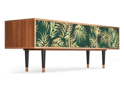 Mueble de TV - 170х59х48 cm - T4 - Sunny Palm Tree, Nogueira^ Móvel De Tv