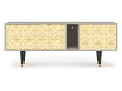 Mueble de TV - 170х69х48 cm - T1 - Sunshiny Tile, Areia^ Móvel De Tv