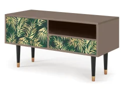 Mueble de TV - 115х59х48 cm - T3 - Sunny Palm Tree, Latte^ Móvel De Tv