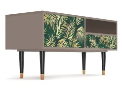 Mueble de TV - 115х59х48 cm - T3 - Sunny Palm Tree, Latte^ Móvel De Tv