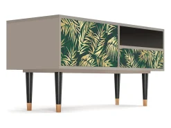 Mueble de TV - 115х59х48 cm - T3 - Sunny Palm Tree, Areia^ Móvel De Tv