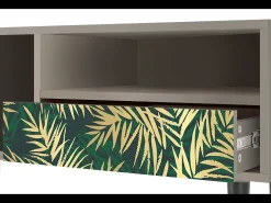 Mueble de TV - 115х59х48 cm - T3 - Sunny Palm Tree, Areia^ Móvel De Tv