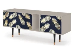 Best Mueble de TV - 170х69х48 cm - T1 - Sunny Pineaple, Areia Bege
