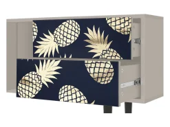 Best Mueble de TV - 170х69х48 cm - T1 - Sunny Pineaple, Areia Bege