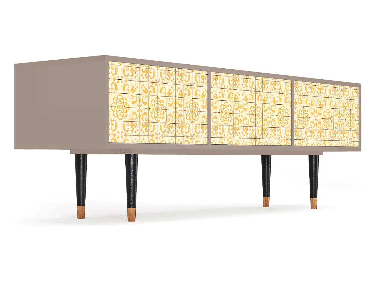 Móvel De Tv* Mueble de TV - 170х59х48 cm - T4 - Sunshiny Tile, Latte Bege