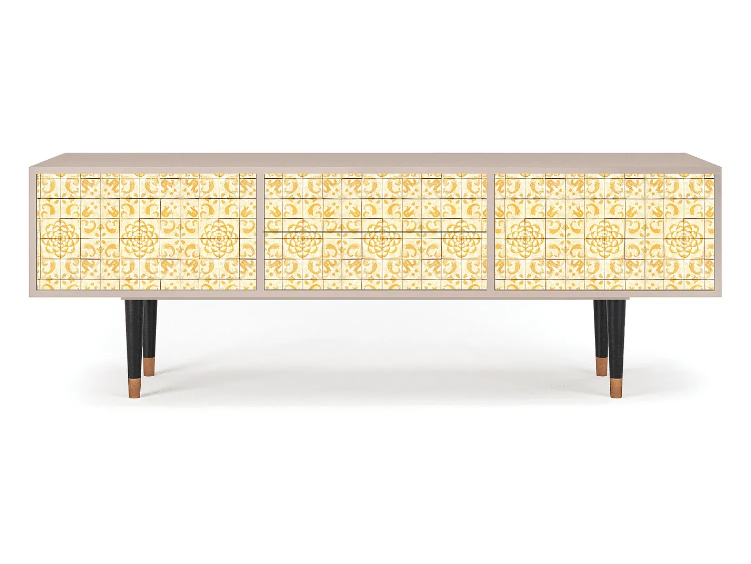 Móvel De Tv* Mueble de TV - 170х59х48 cm - T4 - Sunshiny Tile, Latte Bege