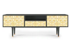 Sale Mueble de TV - 170х59х41 cm - T6 - Sunshiny Tile, Antracite Cinza antracite