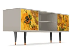 Mueble de TV - 170х69х48 cm - T2 - Sunflowers, Areia^ Móvel De Tv