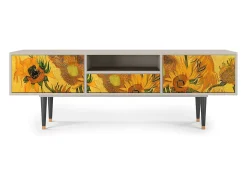 Hot Mueble de TV - 170х59х41 cm - T6 - Sunflowers, Areia Bege