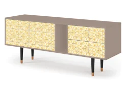 Mueble de TV - 170х69х48 cm - T1 - Sunshiny Tile, Latte^ Móvel De Tv