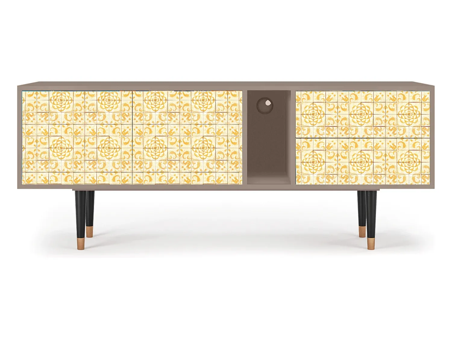 Mueble de TV - 170х69х48 cm - T1 - Sunshiny Tile, Latte^ Móvel De Tv
