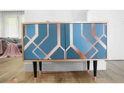 Sale Mueble de TV - 170х69х48 cm - T2 - Sunny Palm Tree, Nogueira Castanho
