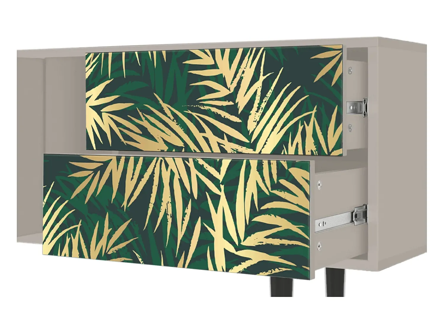 Mueble de TV - 170х69х48 cm - T1 - Sunny Palm Tree, Areia^ Móvel De Tv