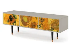 Mueble de TV - 170х59х48 cm - T4 - Sunflowers, Areia Bege