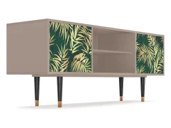 Móvel De Tv| Mueble de TV - 170х69х48 cm - T2 - Sunny Palm Tree, Latte Bege