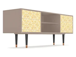 Móvel De Tv| Mueble de TV - 170х69х48 cm - T2 - Sunshiny Tile, Latte Bege