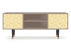 Móvel De Tv| Mueble de TV - 170х69х48 cm - T2 - Sunshiny Tile, Latte Bege
