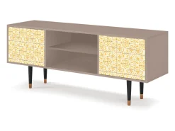 Móvel De Tv| Mueble de TV - 170х69х48 cm - T2 - Sunshiny Tile, Latte Bege