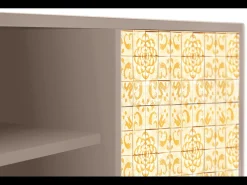 Móvel De Tv| Mueble de TV - 170х69х48 cm - T2 - Sunshiny Tile, Latte Bege