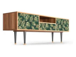 Mueble de TV - 170х59х41 cm - T6 - Sunny Palm Tree, Nogueira^ Móvel De Tv