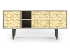 Best Mueble de TV - 150х69х41 cm - T5 - Sunshiny Tile, Areia Bege