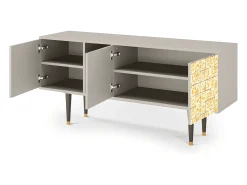 Best Mueble de TV - 150х69х41 cm - T5 - Sunshiny Tile, Areia Bege
