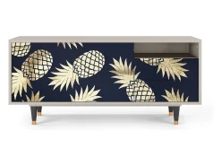 Sale Mueble de TV - 125х56х41 cm - T7 - Sunny Pineaple, Areia Bege