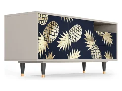 Sale Mueble de TV - 125х56х41 cm - T7 - Sunny Pineaple, Areia Bege
