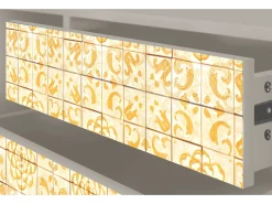 Mueble de TV - 170х59х48 cm - T4 - Sunshiny Tile, Areia^ Móvel De Tv
