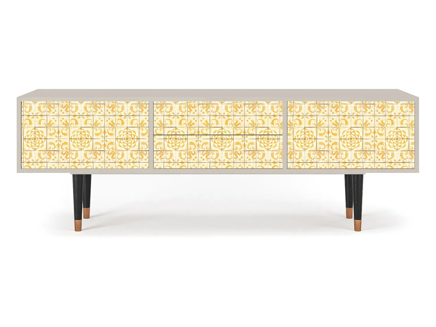 Mueble de TV - 170х59х48 cm - T4 - Sunshiny Tile, Areia^ Móvel De Tv