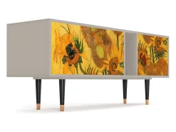 Mueble de TV - 170х69х48 cm - T1 - Sunflowers, Areia^ Móvel De Tv