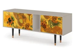 Mueble de TV - 170х69х48 cm - T1 - Sunflowers, Areia^ Móvel De Tv