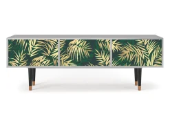 Mueble de TV - 170х59х48 cm - T4 - Sunny Palm Tree, Cinza^ Móvel De Tv
