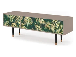 Móvel De Tv| Mueble de TV - 170х59х48 cm - T4 - Sunny Palm Tree, Latte Bege