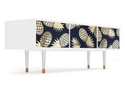 Mueble de TV - 170х59х48 cm - T4 - Sunny Pineaple, Branco^ Móvel De Tv